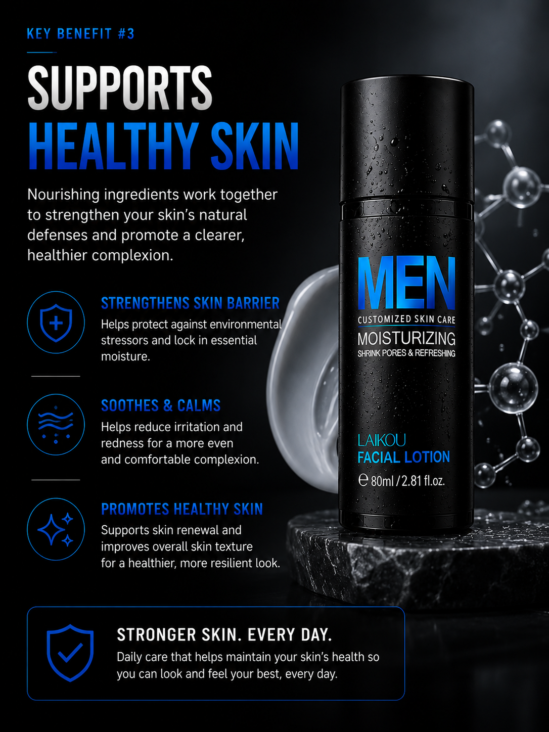 Plain & Proven Men's Face Moisturizer