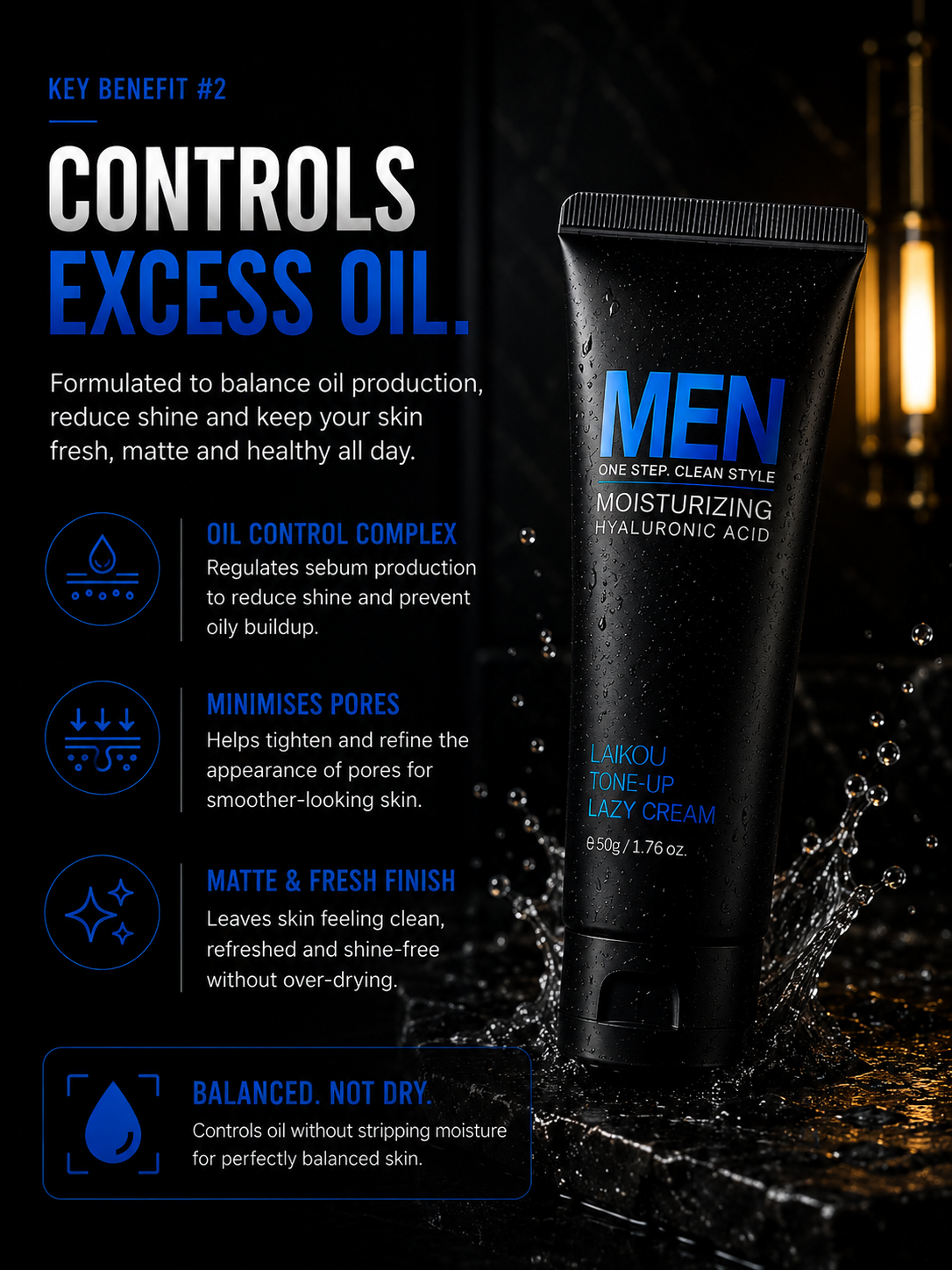 Plain & Proven Men's Facial Cream
