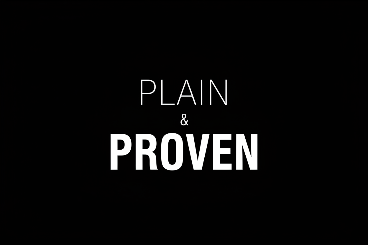 Plain&Proven